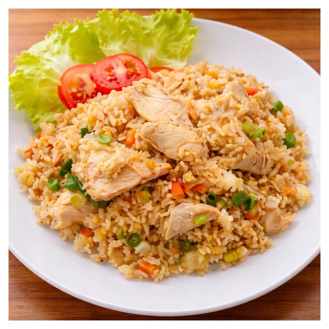 Chicken Fried Rice at Som Tam Tid Zaeb in Pattaya