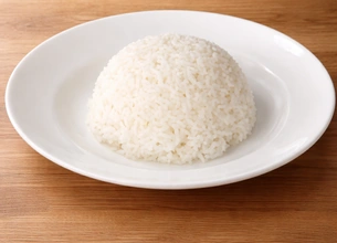 Steamed Rice at Som Tam Tid Zaeb in Pattaya